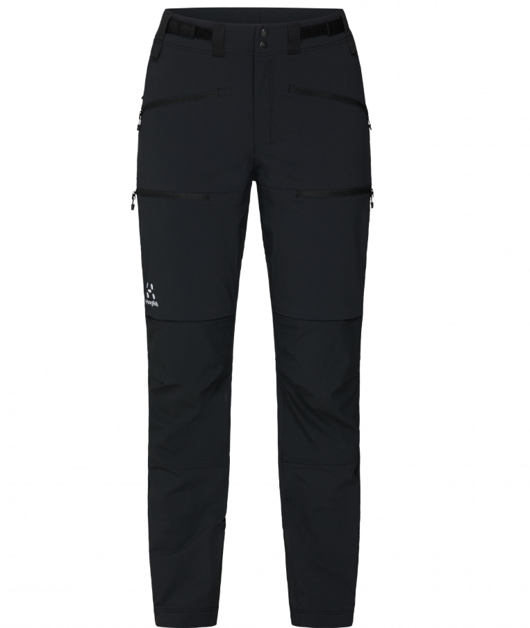 Pantalon noir moulant à multiples poches