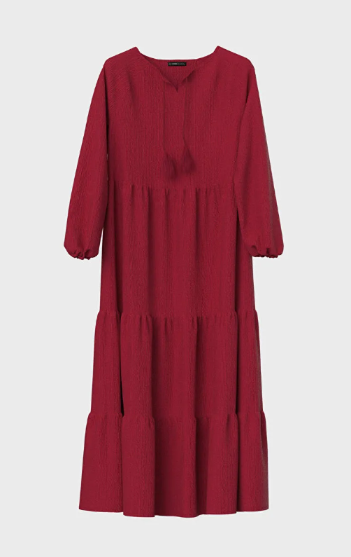 Robe longue à bretelles